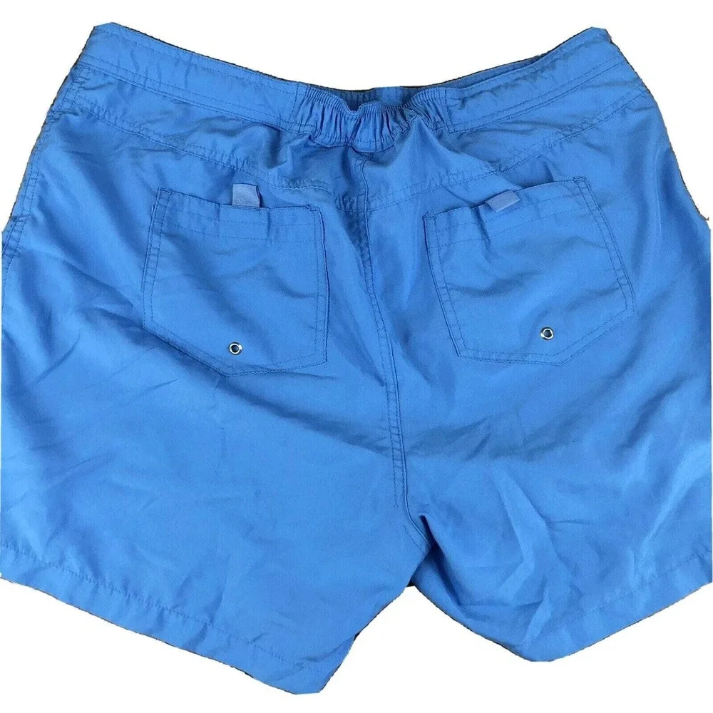 Body Glove Vintage‎ 90s Beach Shorts Size XXL Powder Blue Surfer Beach Gear